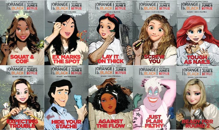 Princesas de Disney como personajes de OITNB (10)