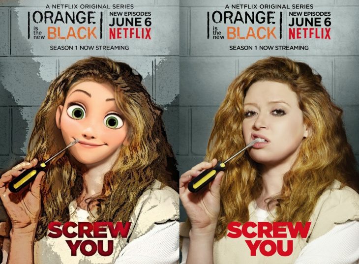 Princesas de Disney como personajes de OITNB (2)