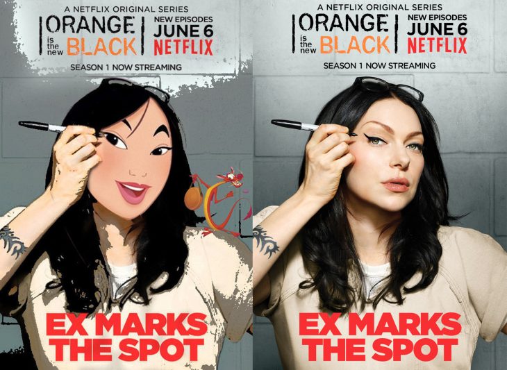 Princesas de Disney como personajes de OITNB (4)