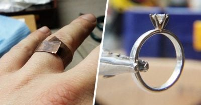 Este chico enamorado pasó semanas enteras creando el anillo de compromiso perfecto para su novia