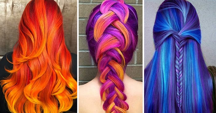 21 Colores atrevidos que te inspirarán a teñirte el cabello en 2016