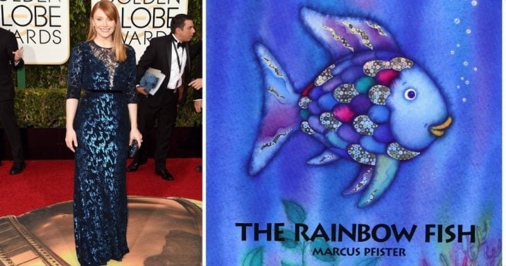 Bryce Dallas Howard comparada con un pez arco iris 