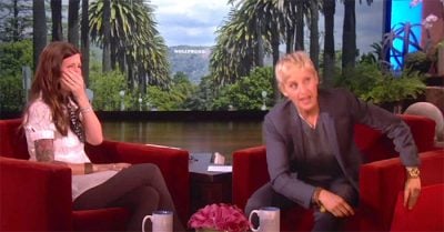 Ella es sorda y estaba lista para una entrevista con Ellen DeGeneres ¡Jamás imaginó recibir esta sorpresa!