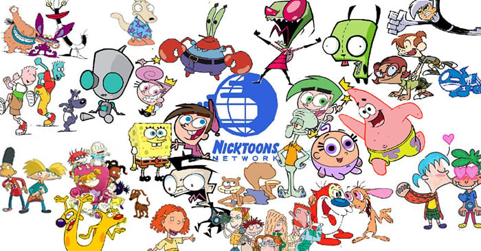 Personajes originales de Nickelodeon reunidos en una película