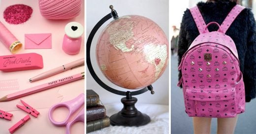 15 Divertidos útiles escolares que volverán loca a toda chica obsesionada con el color rosa