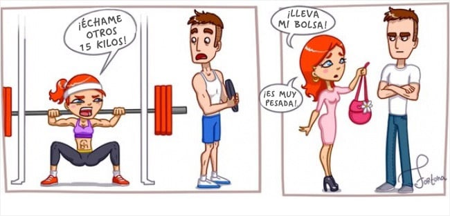 ilustración Valeriya Fortuna gym