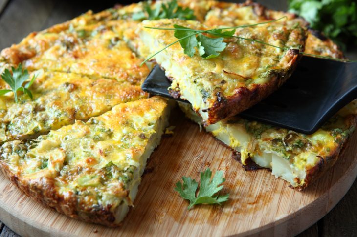 frittata de atún