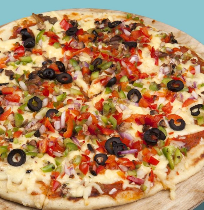 pizza mediterránea