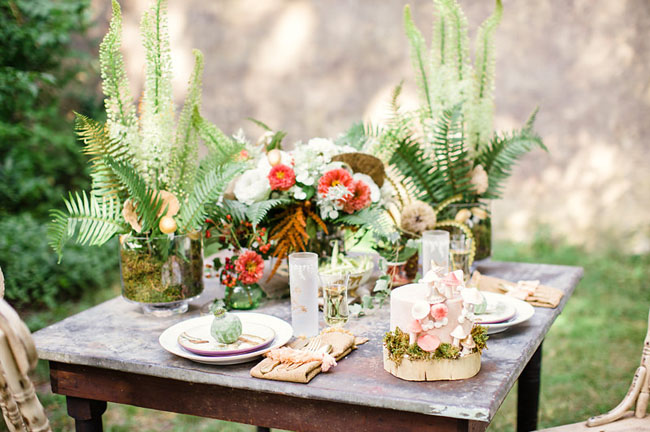 20 ideas de arreglos florales para centros de mesa