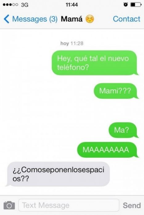 mensajes de texto de mamá