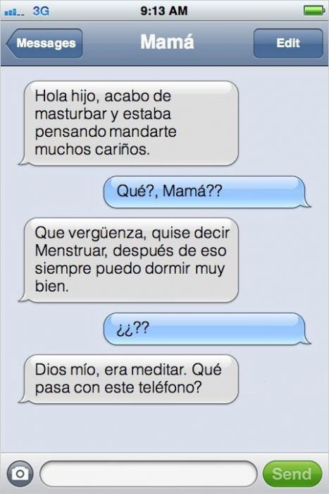 mensajes de texto de mamá