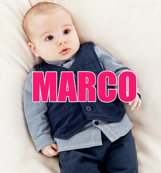 bebé marco