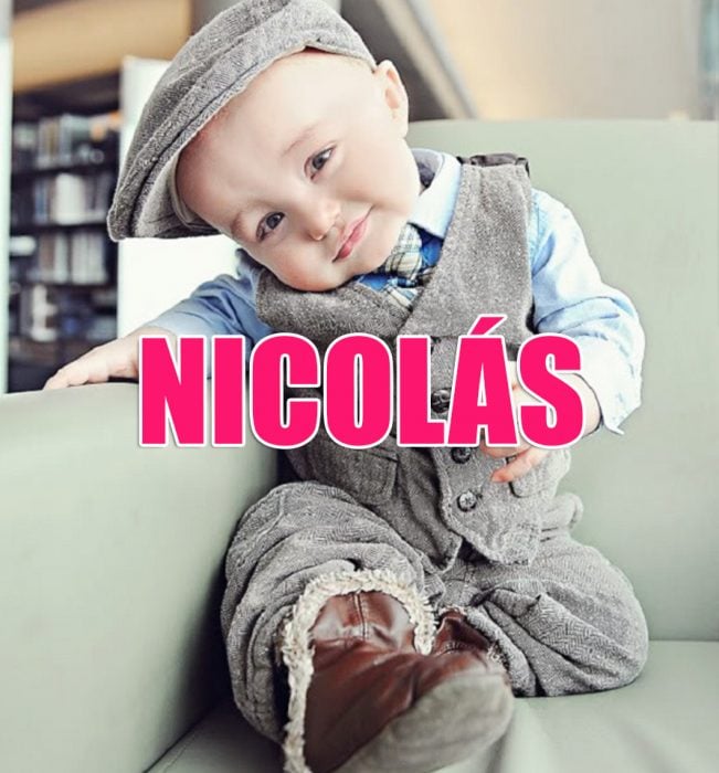 bebé Nicolás