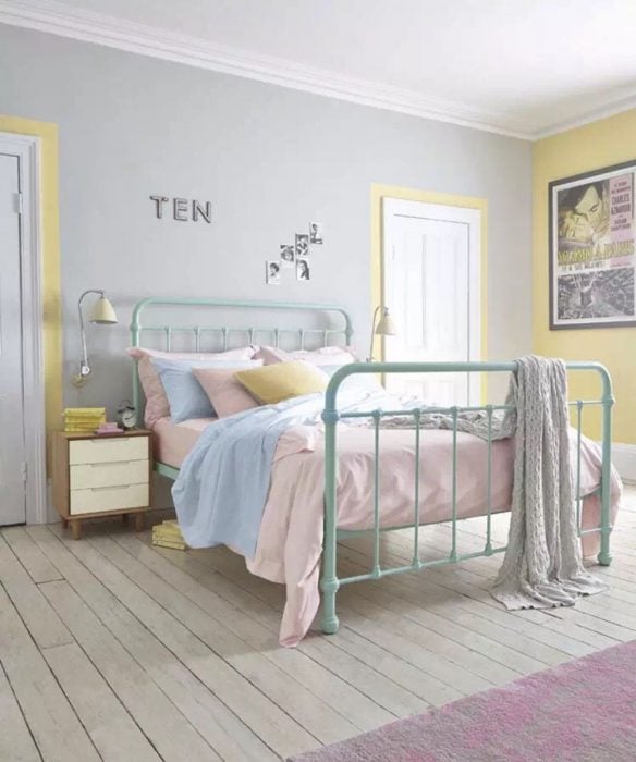 15 ideas de combinaciones de colores para tu dormitorio