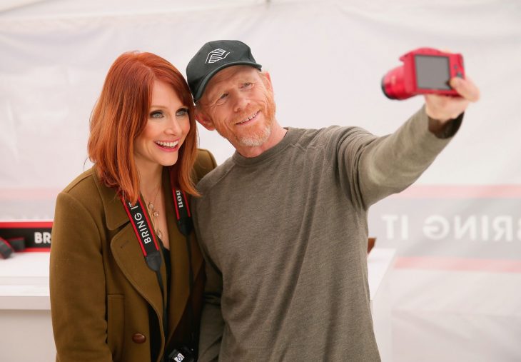 Ron Howard y Bryce Dallas Howard