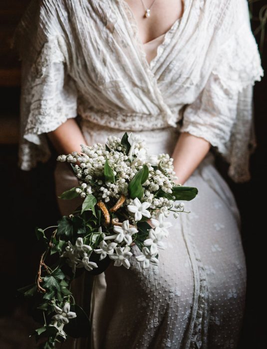 ramo de novia flores pequeñas