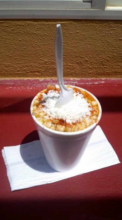 Elote en vaso 