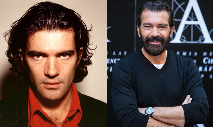 Antonio Banderas antes y después