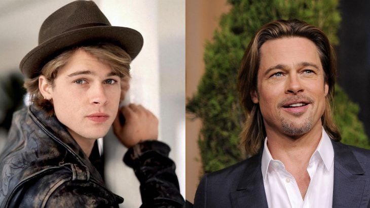 Brad Pitt antes y después