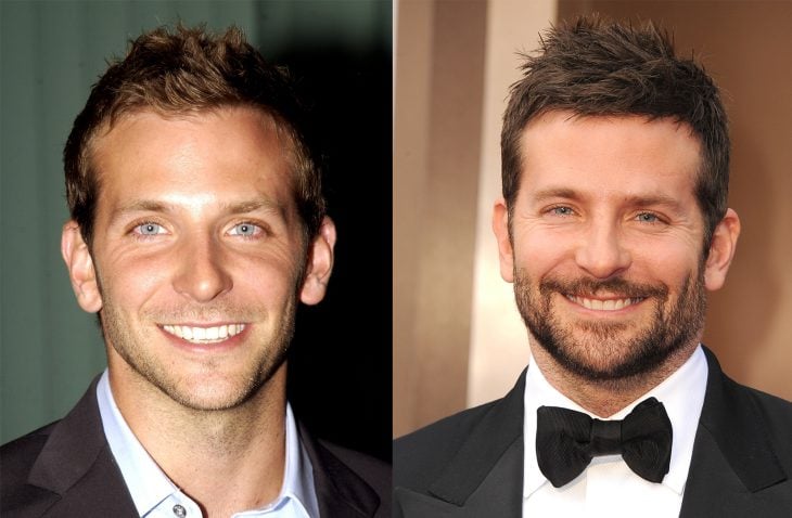 Bradley Cooper antes y después