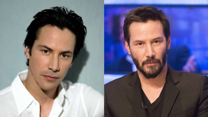 Keanu Reeves antes y después