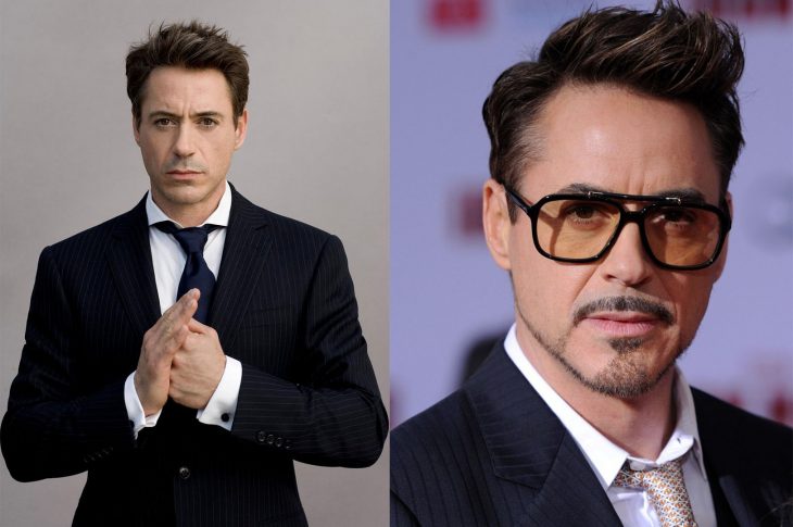 Robert Downey Jr antes y después