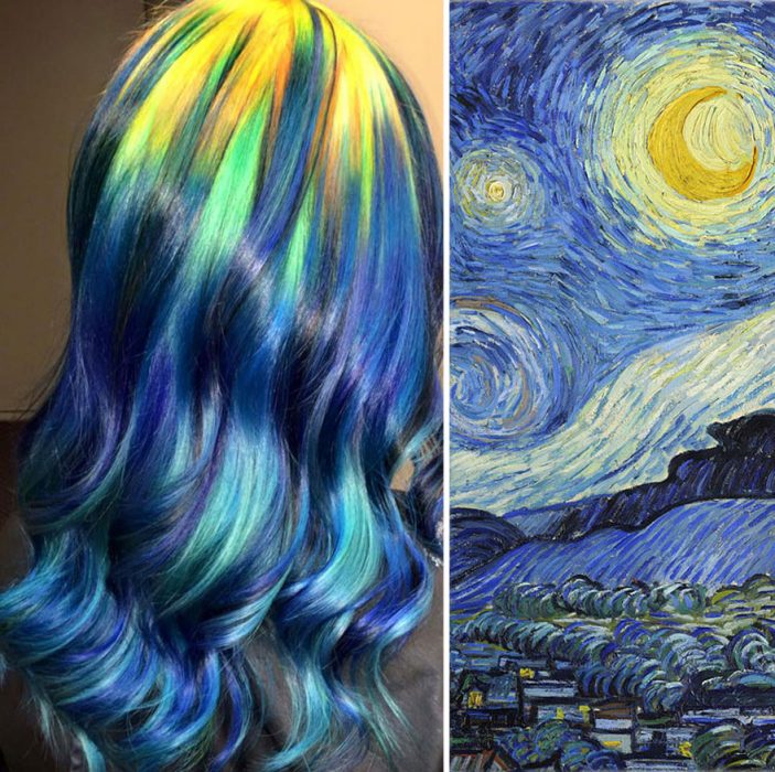 Starry Night y tinte igual