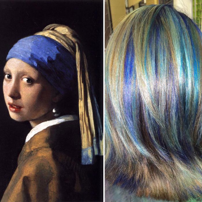 Girl with a pearl earring y tinte igual