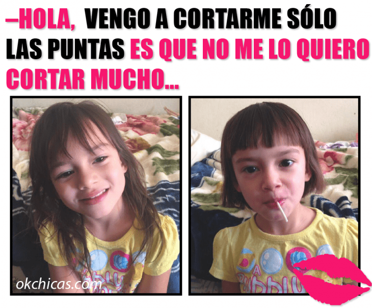 Meme cuando te cortas el cabello 