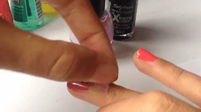 como hacer latex para pintar las uñas 