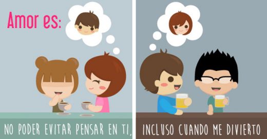 LoveByte: Ilustraciones demuestran qué es el amor