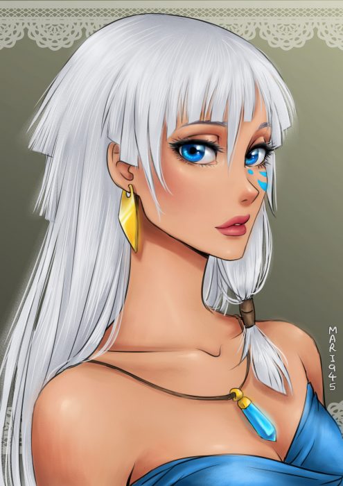 Princesa kida diseñada como anime