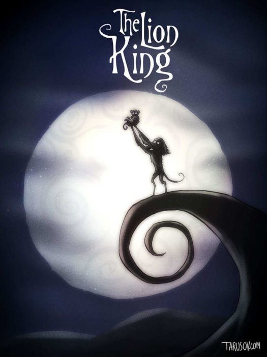 Si las películas de Disney las hubiera hecho Tim Burton (11)