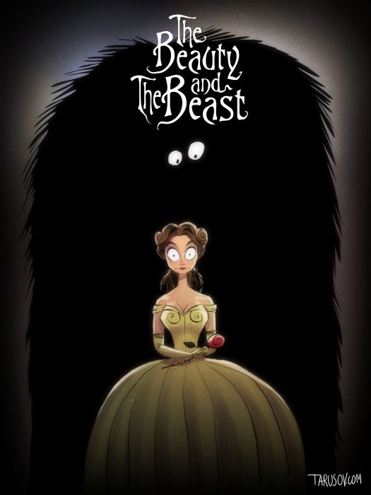 Si las películas de Disney las hubiera hecho Tim Burton (13)