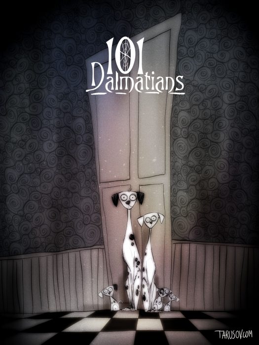 Si las películas de Disney las hubiera hecho Tim Burton (17)