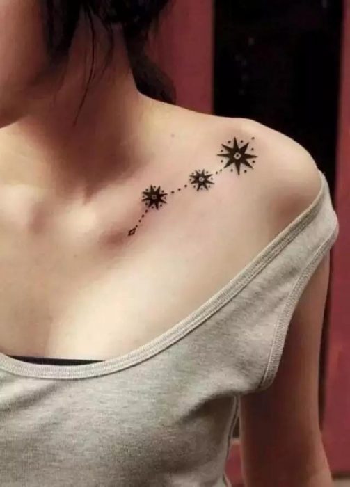 Tatuajes en la clavicula (5)