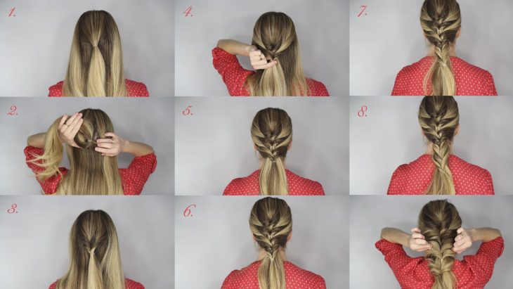 Tutorial de como hacer una trenza con torcidos 