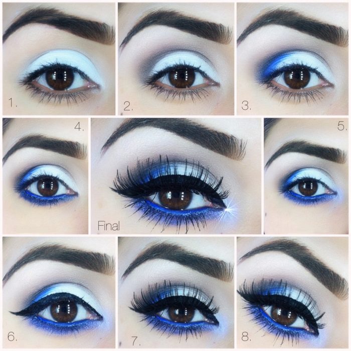 Tutorial de maquillaje de noche para ojos 