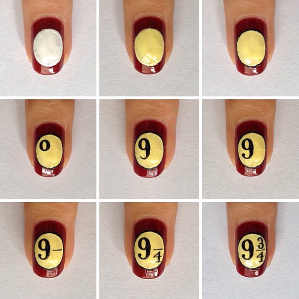 20 Diseños de uñas de Harry Potter que son pura magia