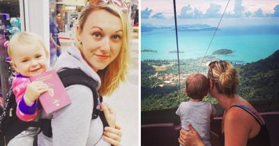 Esta bebé de tan sólo 1 año de edad ha viajado por el mundo desde que nació