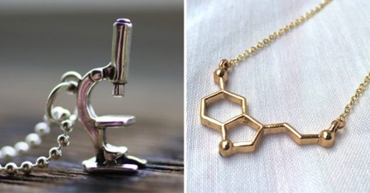 Lindos collares para la científica que llevas dentro