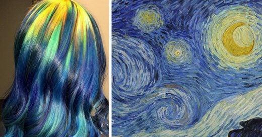 Estilista reinterpreta pinturas famosas en cabellos
