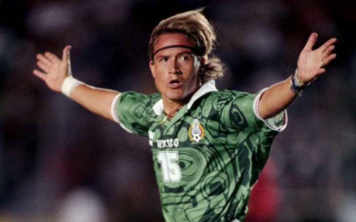 Luis hernandez el matador futbolista mexicano 1995 seleccion