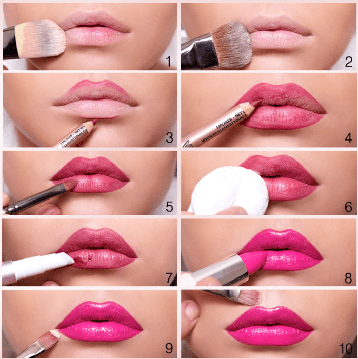 tutorial para maquillar los labios 