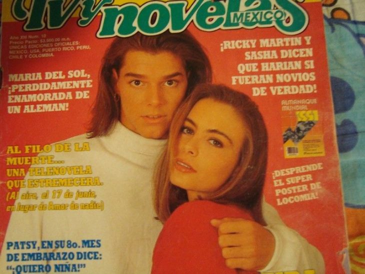 tvynovelas revista sasha ricky martin 90s mexico 