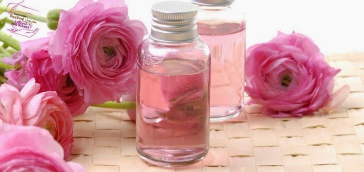 agua de rosas para usar como desmaquillante 