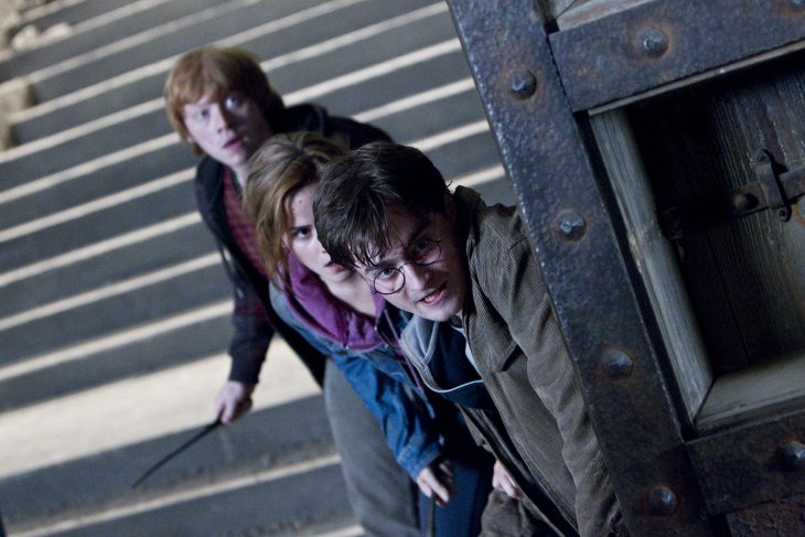 escena las reliquias de la muerte harry ron hermione 