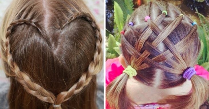 10 Peinados bonitos para niñas hermosos y faciles de hacer  FOTOS paso a  paso