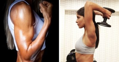 10 Sencillas y rápidas rutinas para decirle adiós a los brazos flácidos para siempre