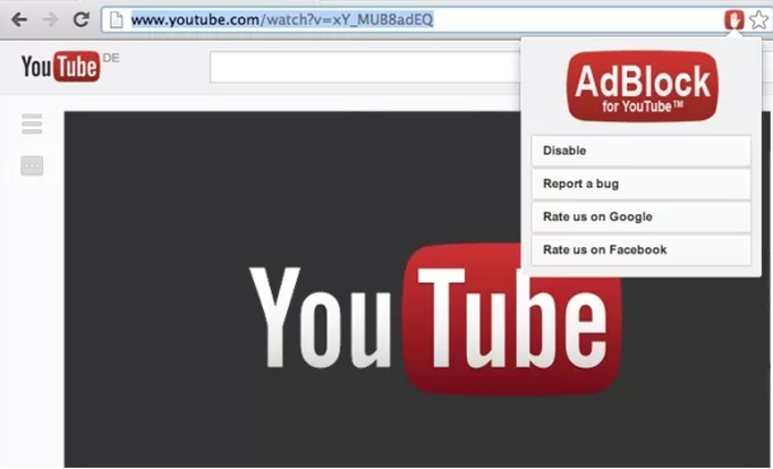 adblock youtube